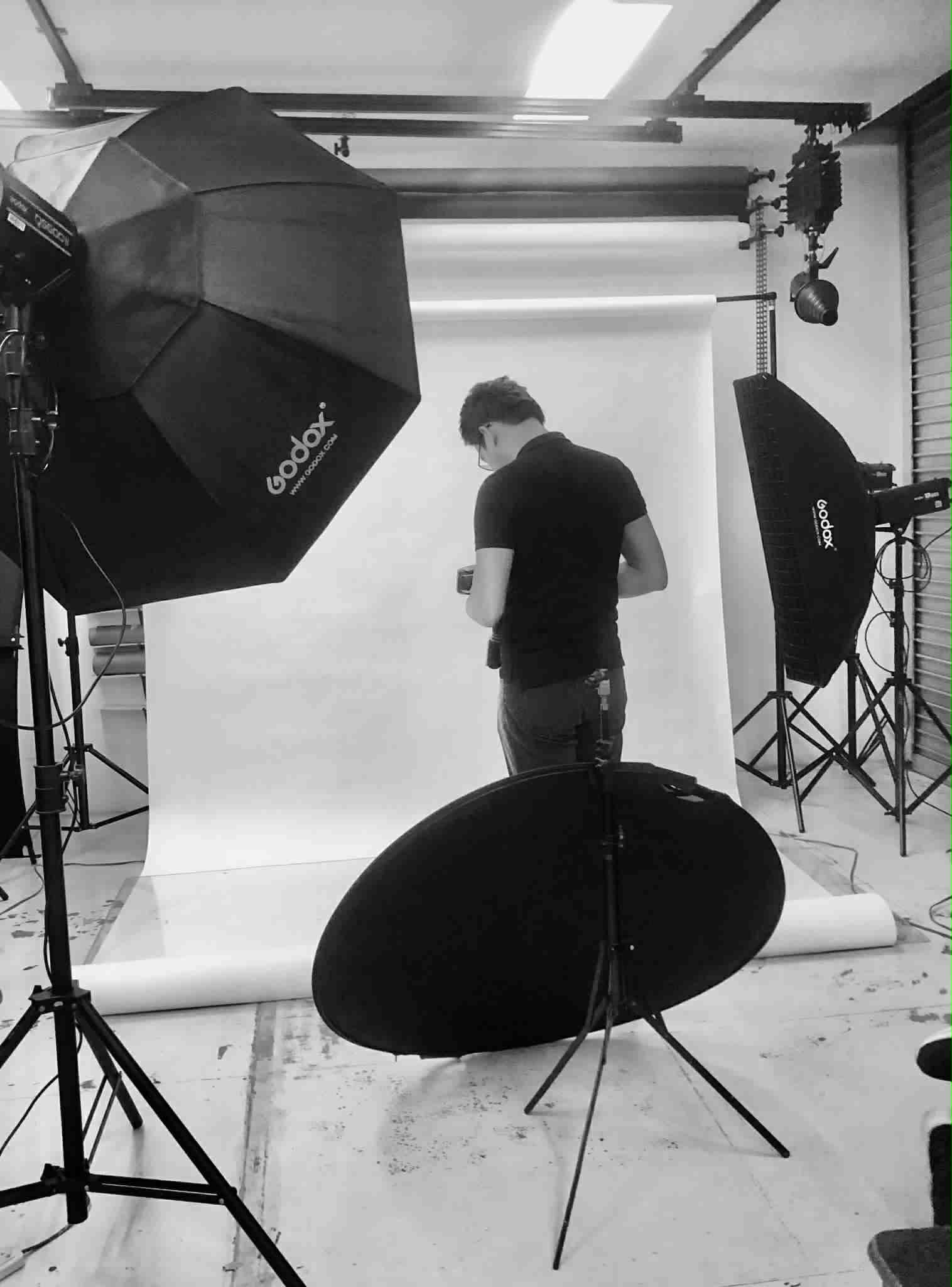 Photography studio interior